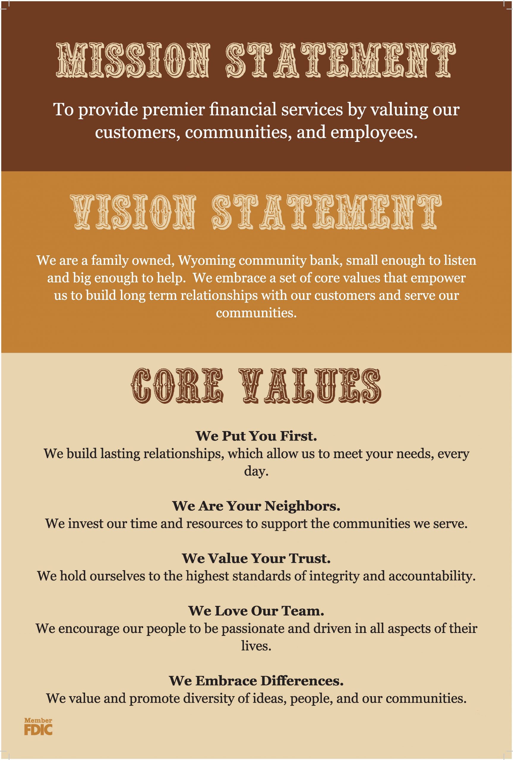 Our Mission | Security State Bank